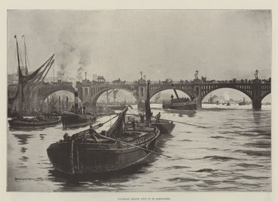 Le pont de Vauxhall bientôt démoli - Charles John de Lacy